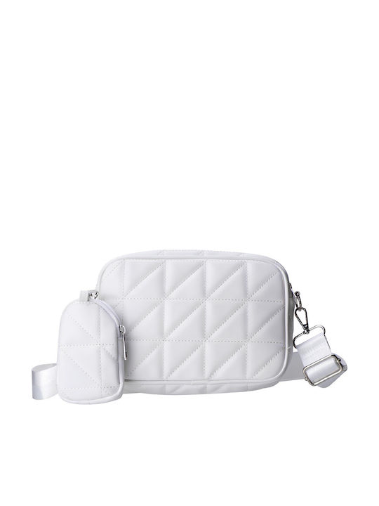 Eko Handbag Pocket Camelia White