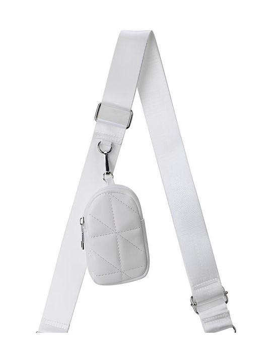 Eko Handbag Pocket Camelia White