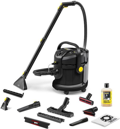 Karcher SE 4 Go!Further Σκούπα Υγρών / Στερεών 1000W με Πλαστικό Κάδο 4lt