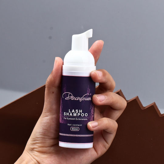 Dancingswan Spumă Șampon Pentru Curățarea Extensiilor de Gene 60ml