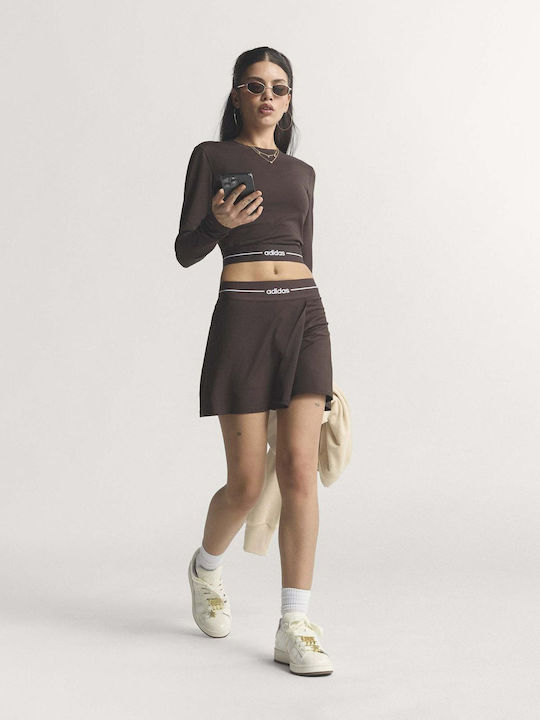 Women's Skirt-Shorts Brown