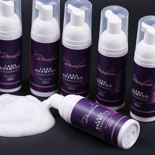 Dancingswan Spumă Șampon Pentru Curățarea Extensiilor de Gene 60ml