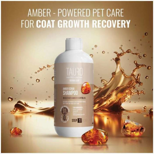 Tpl Derma Care Σαμπουάν Σκύλου & Γάτας Amber Scrub Exfoliating Shampoo 400 Ml