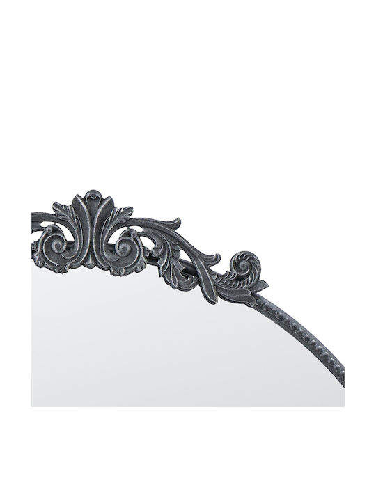 Artekko Dia Wandspiegel mit Schwarz Metallisch Rahmen Durchmesser 91.4cm 1Stück