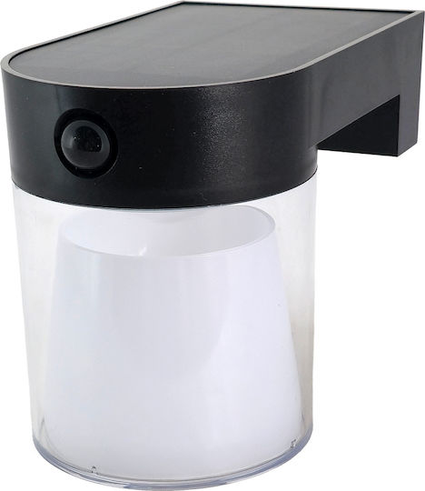 Powertech Solar Light 4W 500lm Warm White 3000K with Motion Sensor and Photocell IP54 17.15x10.13x12.85cm