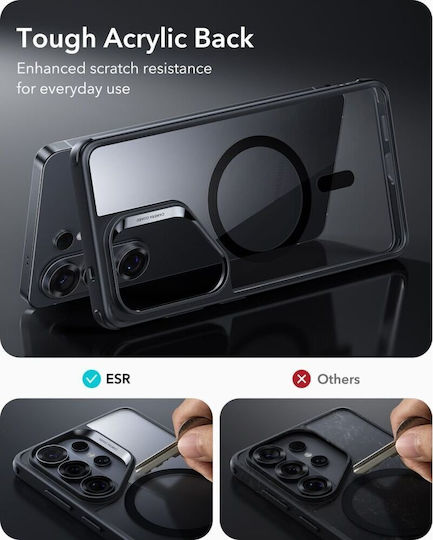 ESR Classic Hybrid Magsafe Galaxy S26 Ultra Klare Schwarze Handyhülle