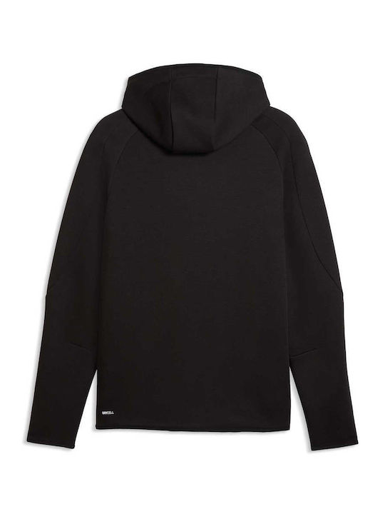 Sweatshirt with Hood Puma Black