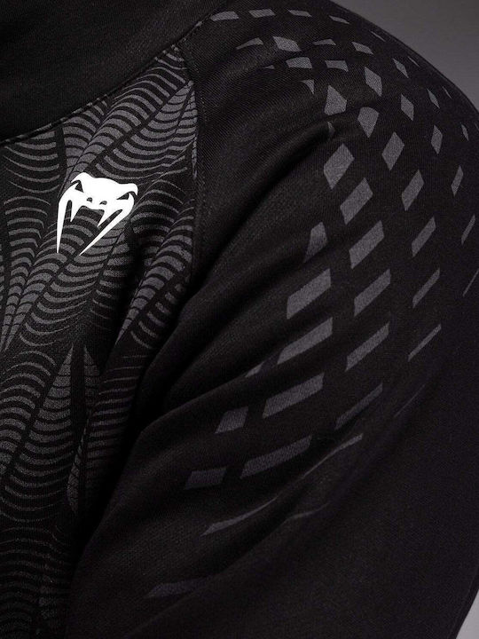 Sweatshirt with Hood Black/white