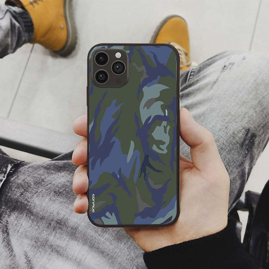 Θήκη Sonique Camouflage Army Series Oppo Reno14 5g Μπλε 01