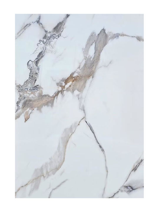 3d Panou Decorativ De Perete Pvc 280cm X 122cm X 0.3cm Calacatta Gold Sbc104