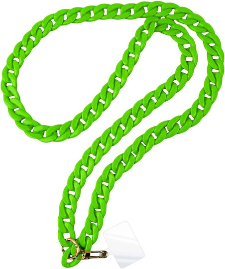 Jaym Smartphone Neck Strap Universal Clip Fashion Model 1.20m Green