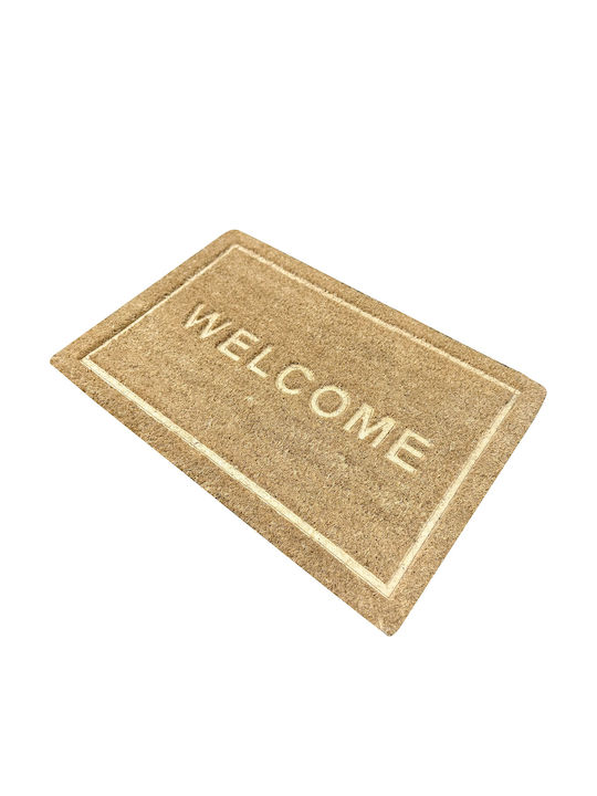 Entrance Mat made of Coir with Anti-slip Backing 40x60cm Thickness 15mm