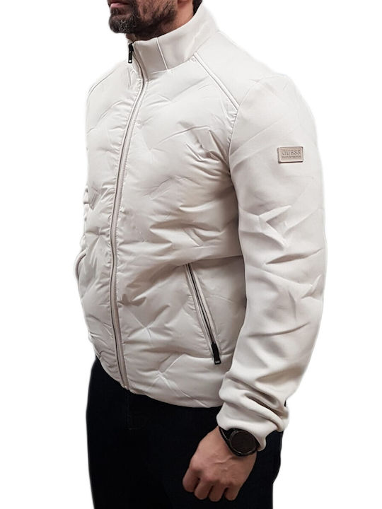 Jacket Puffer Windproof Off White