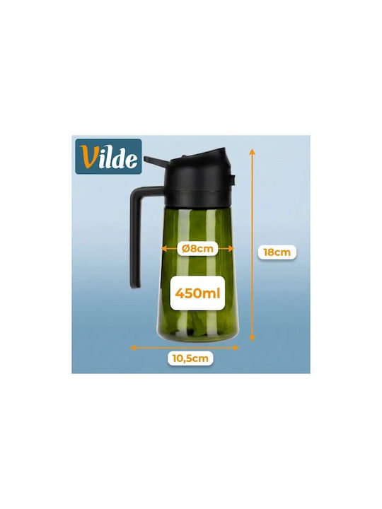 Vilde Δοχείο Λαδιού Σπρέι Γυάλινο 450ml