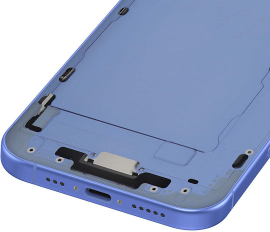 Avizar Zentralrahmenteil Für iPhone 16 Präzise Sicherer Sitz Blau