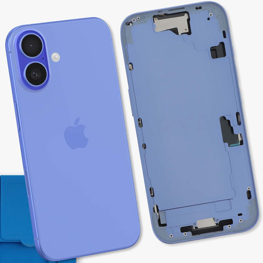 Avizar Zentralrahmenteil Für iPhone 16 Präzise Sicherer Sitz Blau