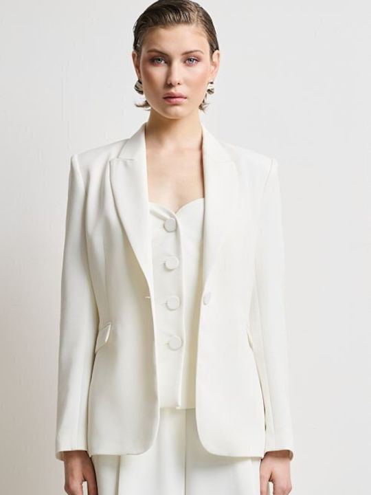 Desiree Lang Damen Blazer White