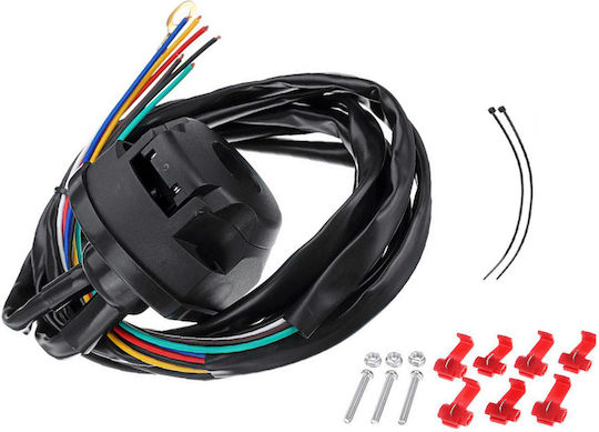Wiring Kit Trailer Hitch Installation 7-pin Socket Cable Length 1.5m