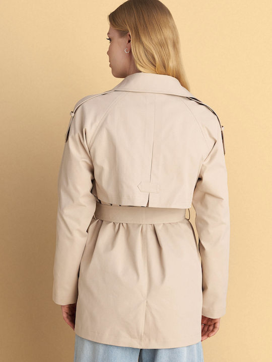 Women's Beige Trench Coat