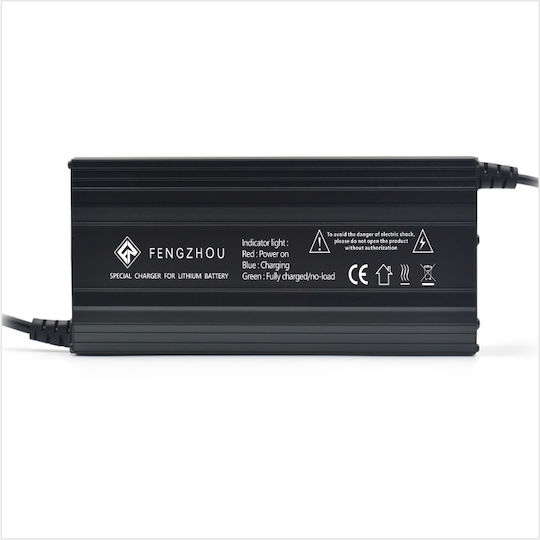 Γρήγορος Φορτιστής 84v 6a Gx16 Connector Μπαταρίες Λιθίου 72 Volt