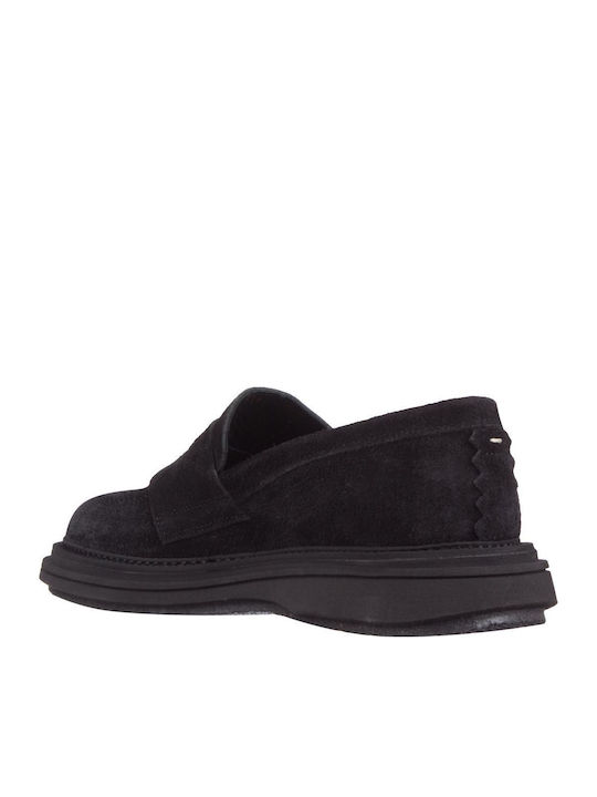 Slip Ons Antipode Victor 216 Victor Wildleder Herren Mokassins in Schwarz Farbe