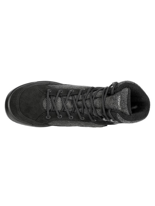 Lowa Men's Hiking Shoes Waterproof with Gore-Tex Membrane Black