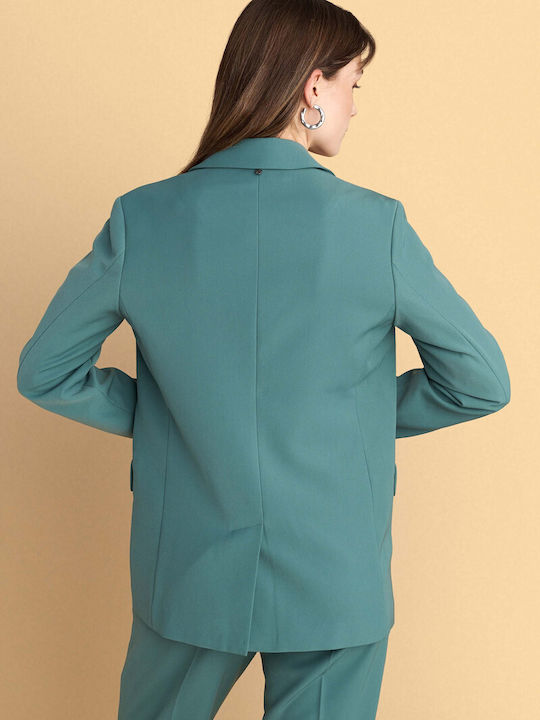 attrattivo Women's Blazer Green