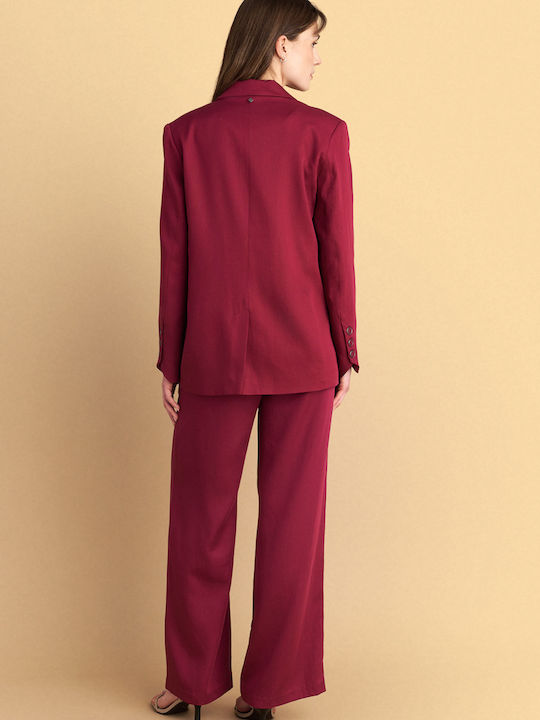 attrattivo Women's Blazer Red