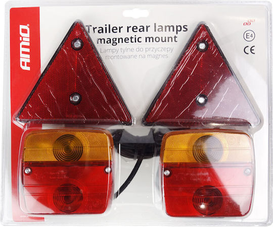 Alista Home Set Lumini Trailer cu șuruburi 12V 1buc