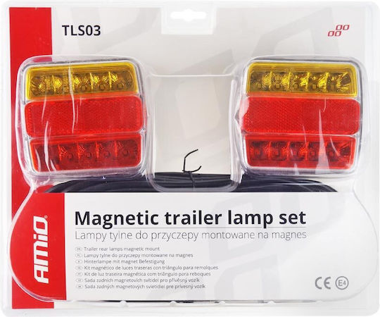 Alista Home Set Lumini Trailer LED cu șuruburi 12V 1buc