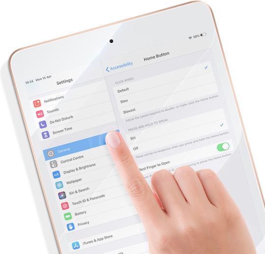 MW Tempered Glass iPad Mini 4 2015 7.9" Rezistent la Șocuri Sienna