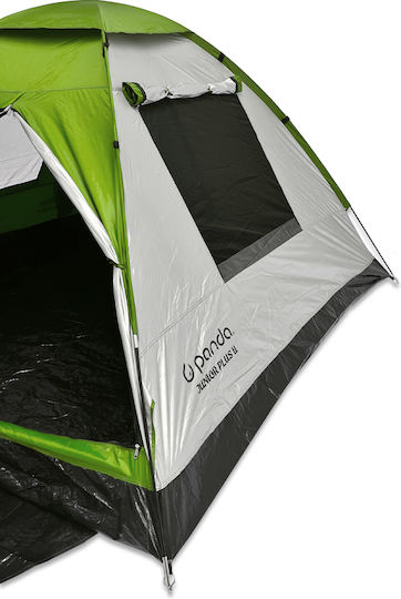 Panda Junior Plus Ii Camping Tent Igloo Green for 3 People 205x205x130cm