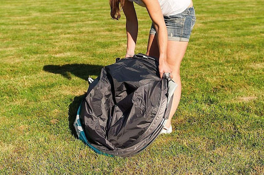 Coleman Galiano 4 Camping Tent Pop Up Blue 3 Seasons for 4 People 280x200x100cm