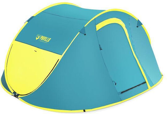 Bestway Σκηνή Camping Pop Up Μπλε 3 Εποχών για 4 Άτομα 210x210x100εκ.