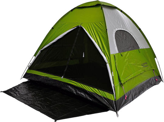 Panda Junior Breeze 4 Camping Tent Igloo Green for 4 People 210x240x160cm
