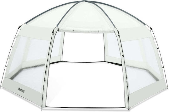 Bestway Pool Transparent Tent with Double Cloth 3 Seasons 600x600x295cm