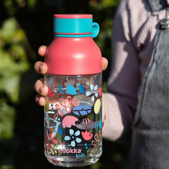 Quokka Ice Kids Kids Water Bottle Plastic Pink 430ml
