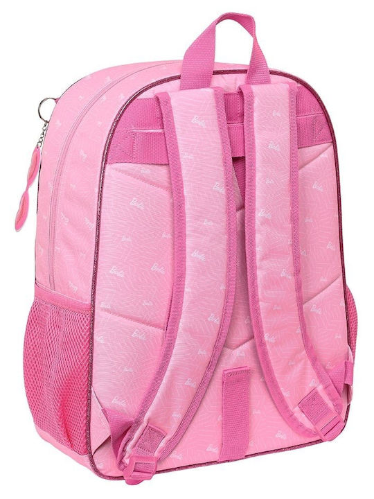Barbie Schulranzen Trolley Kindergarten Rosa mit Flaschenhalter 10Liter