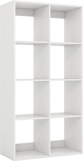 Bibliothek Weiß 137x33x69,5cm