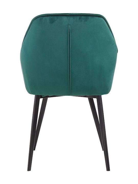 Scaun Sala De Mese Cu Material Textil Verde 50xx72cm