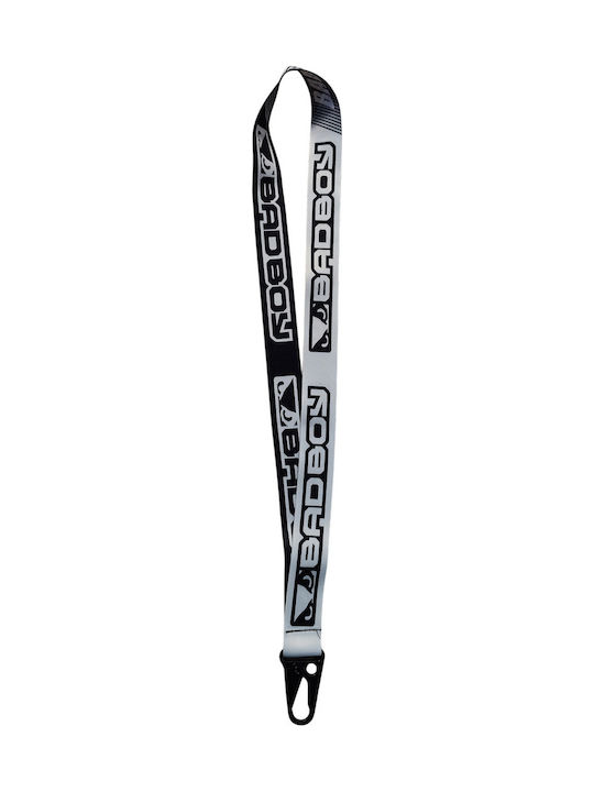 Badboy Your Fc Team Colors 50 Cm Trn Logo Lanyard Bb-000109 Black White Badboy Your Fc Team Colors 50 Cm Trn Logo Lanyard Bb-000109 Black White