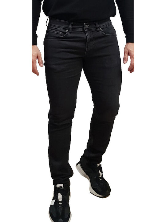 Pepe Jeans Track Ανδρικό Παντελόνι Τζιν Slim Fit Black