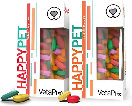 Happypet Ασβέστιο Σκύλου σε Δισκία 100 tabs για Ενίσχυση Οργανισμού