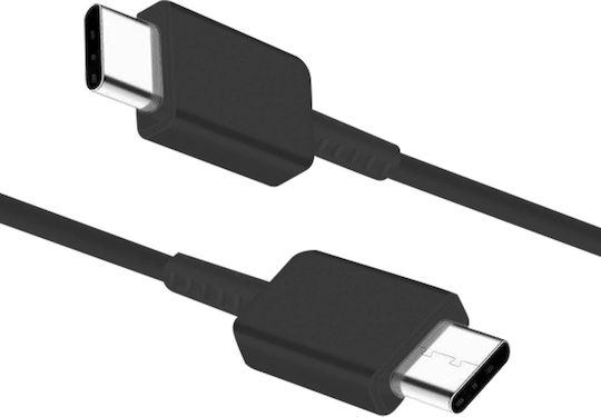 Samsung USB 2.0 Cable USB-C male - USB-C 60W PD Μαύρο 1m SAM-EPDG977BBE/B