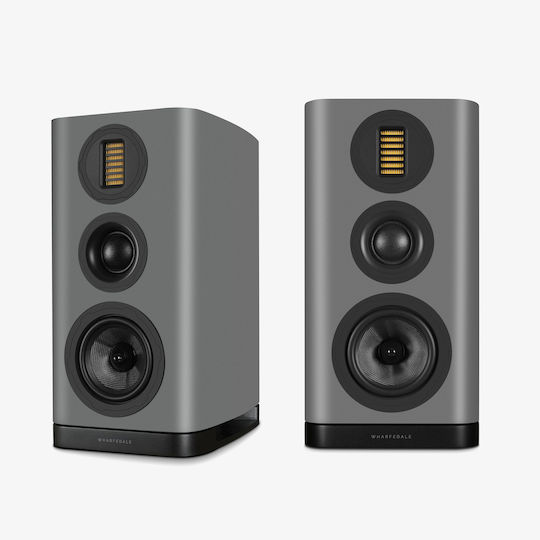 Wharfedale EVO 5.2 WH-0711B1-00A Двойка Hi-Fi Говорители Подов Lunar Grey