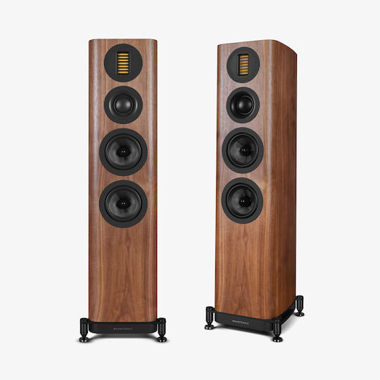 Wharfedale EVO 5.3 Ζεύγος Ηχείων Hi-Fi Δαπέδου Καρυδιά