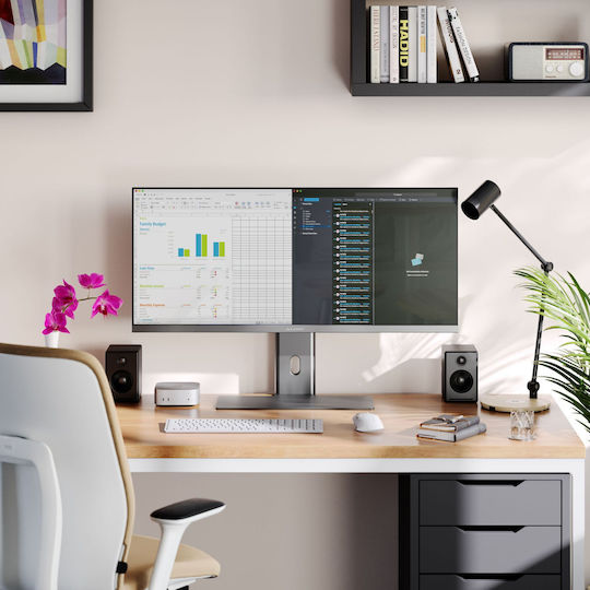 Alogic Edge 34 Ultrawide IPS Monitor 34" QHD 3440x1440 Gray