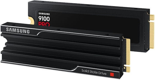 Samsung 9100 PRO SSD 8TB τύπου M.2 με σύνδεση PCI Express 5.0 και Ψύκτρα MZ-VAP8T0CW