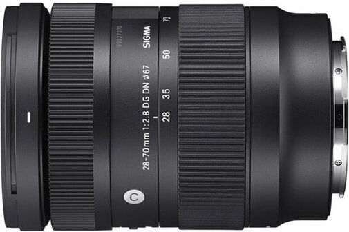 Sigma Full Frame Camera Lens 28-70mm f/2.8 DG DN Contemporary Standard Zoom for Sony E Mount Black