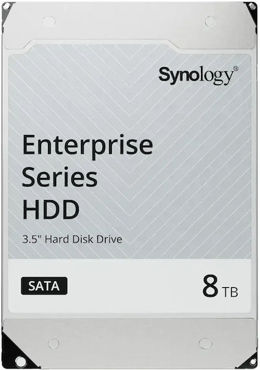Synology Enterprise 8TB HDD Σκληρός Δίσκος 3.5" SATA III 7200rpm για NAS HAT5320-8T